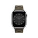 Ремнінець Apple Watch Hermès - 41mm Kaki Kilim Single Tour (MWP03)