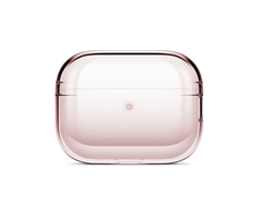 Прозрачный полиуретановый чехол для AirPods Pro 2 - Розовый