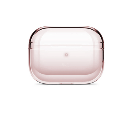 Прозорий поліуретановий чохол для AirPods Pro 2 - Рожевий