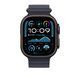 Удлинитель для ремешка Apple Ocean Band Extension - Black Titanium Finish 49mm - Navy (MYPC3)