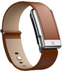 Ремінець Whoop LeatherLuxe Straight Band | Chestnut/Cream with Titanium L/XL для Whoop 5.0 One/Peak/MG Life