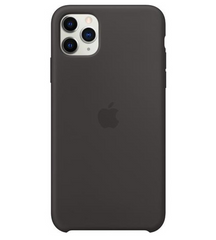 Чехол Apple iPhone 11 Pro Max Silicone Case - Black (MX002)