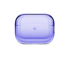 Прозрачный полиуретановый чехол для AirPods Pro 2 - Фиолетовый