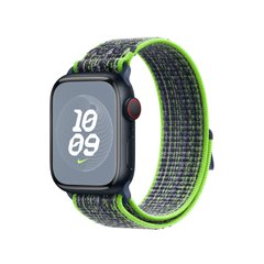 Ремешок Apple Nike Sport Loop Watch 41mm Bright Green/Blue (MTL03)