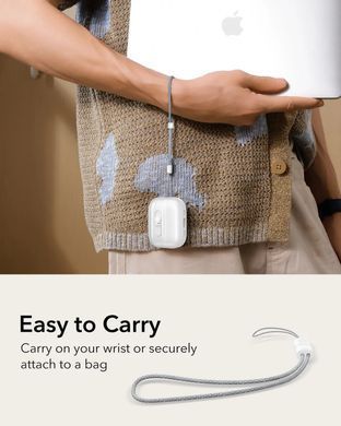 Чехол ESR Pulse FlickLock Case with MagSafe для AirPods Pro 3 - White