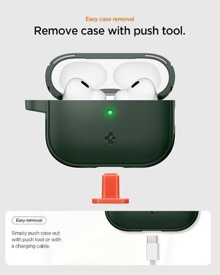 Чохол Spigen Vault for AirPods Pro 3 Case Secure Lock Magnets Embedded - Midnight Green