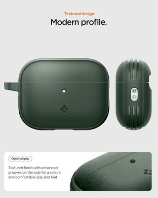 Чохол Spigen Vault for AirPods Pro 3 Case Secure Lock Magnets Embedded - Midnight Green