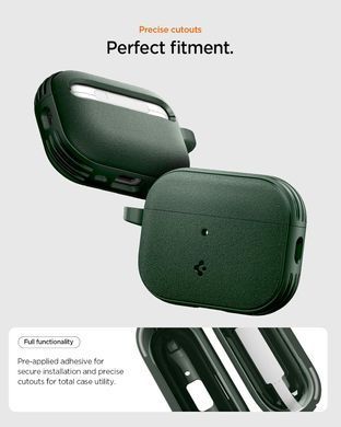 Чохол Spigen Vault for AirPods Pro 3 Case Secure Lock Magnets Embedded - Midnight Green
