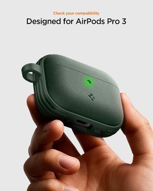 Чохол Spigen Vault for AirPods Pro 3 Case Secure Lock Magnets Embedded - Midnight Green