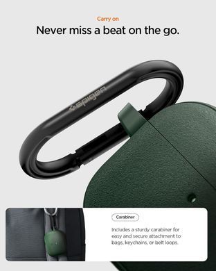 Чохол Spigen Vault for AirPods Pro 3 Case Secure Lock Magnets Embedded - Midnight Green