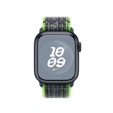 Ремінець Apple Nike Sport Loop Watch 41mm Bright Green/Blue (MTL03)