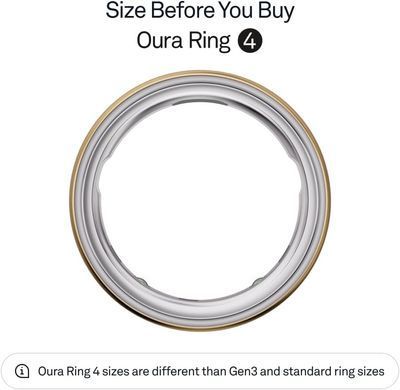 Смарт-кольцо Oura Ring 4 - Gold