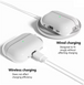 Чехол полиуретановый со шнурком для AirPods Pro 3 - Прозрачный