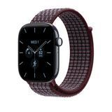 Ремешок Apple 46mm Burgundy Plaid Sport Loop (MK874)