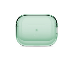Прозрачный полиуретановый чехол для AirPods Pro 2 - Зеленый