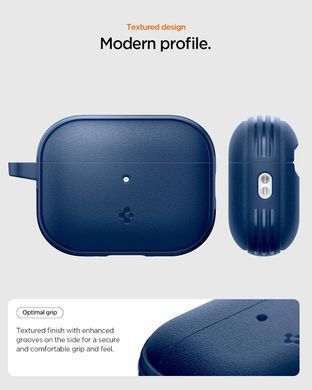 Чехол Spigen Vault for AirPods Pro 3 Case Secure Lock Magnets Embedded - Navy Blue