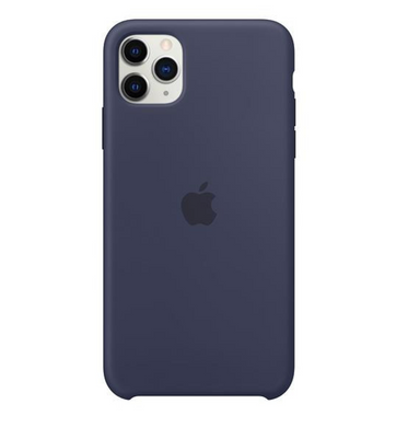 Чохол Apple iPhone 11 Pro Max Silicone Case - Midnight Blue (MWYW2)