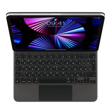 Клавіатура Apple Magic Keyboard для iPad Pro 11 3rd gen. and iPad Air 5th gen. - RU - Black (MXQT2)