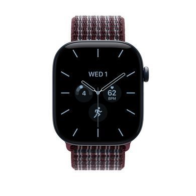 Ремешок Apple 46mm Burgundy Plaid Sport Loop (MK874)