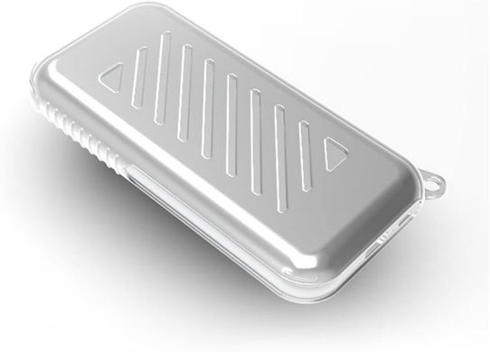 Чехол полиуретановый для аккумулятора Apple Vision Pro Battery - Прозрачный