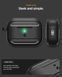 Чехол Spigen Rugged Armor for AirPods Pro 3 Case Shockproof Protective Cover with Carabiner - Matte Black