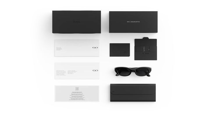 Умные очки Meta Starfire Kylie Edition AI Smart Glasses - Classic Black / Black