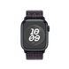 Ремешок Apple Nike Sport Loop Watch 41mm Black/Blue (MUJV3)