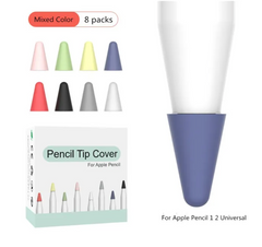 Колпачок силиконовый для наконечника Apple Pencil (8 шт) - Разноцветный
