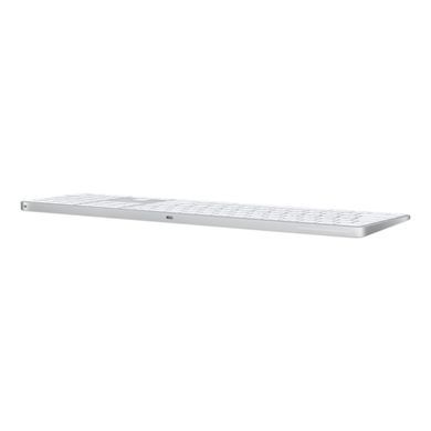 Клавиатура Apple Magic Keyboard with Touch ID and Numeric Keypad for Mac models with Apple silicon (USB&ndash;C) - US English - White Keys (MXK73LL/A)