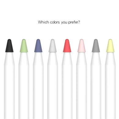 Колпачок силиконовый для наконечника Apple Pencil (8 шт) - Разноцветный