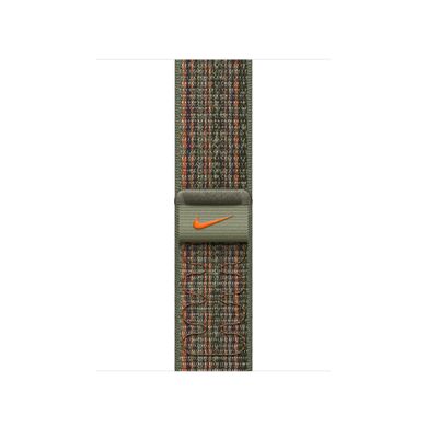 Ремешок Apple Nike Sport Loop Watch 41mm Sequoia/Orange (MTL33)