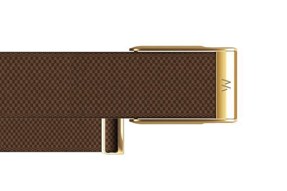 Ремінець Whoop MG SuperKnit Luxe Band | Coffee with Gold для Whoop 5.0 One/Peak/MG Life
