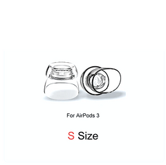 Накладки полиуретановые вакуумные для AirPods 3 - Размер S