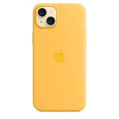 Чехол Apple iPhone 15 Plus Silicone Case with MagSafe - Sunshine (MWNF3)