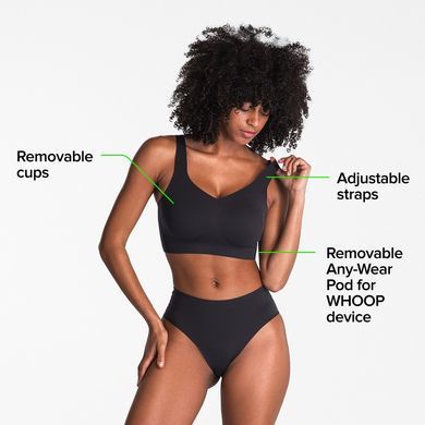 Бюстгальтер Whoop Support Bralette | Black