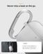 Чехол Spigen Classic Fit for AirPods Pro 3 Case Premium Fabric Cover with Carabiner - Heather Gray