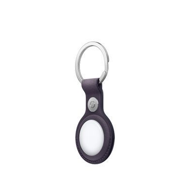 Чохол Apple AirTag FineWoven Key Ring – Midnight Purple (MGG04)