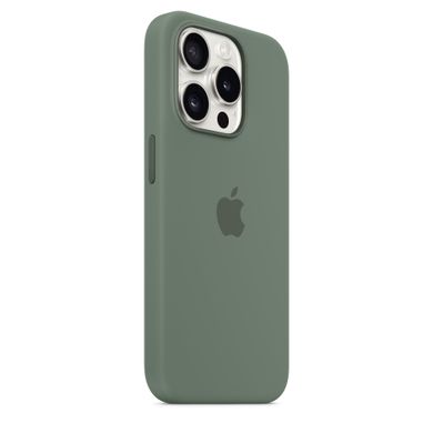 Чехол Apple iPhone 15 Pro Silicone Case with MagSafe - Cypress (MT1J3)