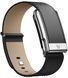 Ремешок Whoop LeatherLuxe Straight Band | Black/Cream with Titanium L/XL для Whoop 5.0 One/Peak/MG Life