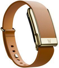Ремінець Whoop LeatherLuxe Tapered Band | Camel with Gold S/M для Whoop 5.0 One/Peak/MG Life
