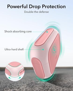 Чохол ESR Orbit Hybrid Case (HaloLock) with MagSafe для AirPods Pro 3 - Pink