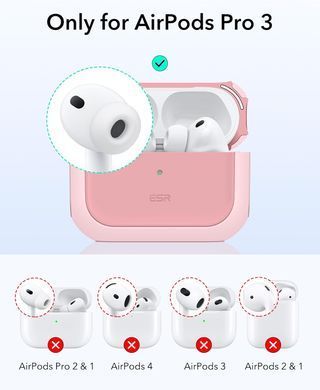 Чохол ESR Orbit Hybrid Case (HaloLock) with MagSafe для AirPods Pro 3 - Pink