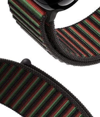 Ремешок Apple 46mm Black Unity Sport Loop - Unity Rhythm (MDF54)