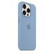 Чехол Apple iPhone 15 Pro Silicone Case with MagSafe - Winter Blue (MT1L3)