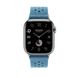 Ремешок Apple Watch Hermès Bleu Jean Tricot Single Tour - 41mm (MWP83)