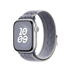 Ремінець Apple Nike Sport Loop Watch 42mm Grey/Blue (MXTX3)