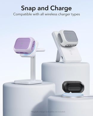 Чохол ESR Orbit Hybrid Case (HaloLock) with MagSafe для AirPods Pro 3 - Lavender