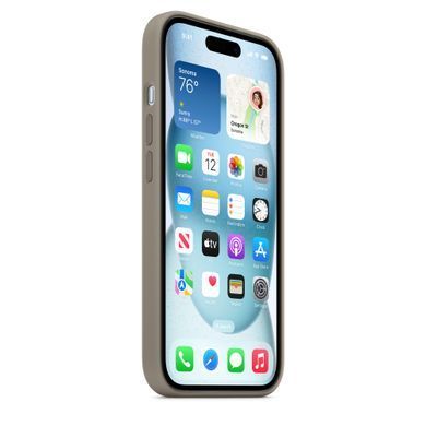Чохол Apple iPhone 15 Silicone Case with MagSafe - Clay (MT0Q3)