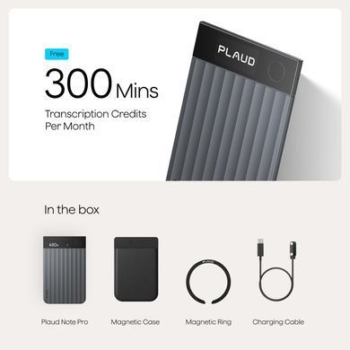 Цифровой диктофон PLAUD Note Pro - Black (PN0300-BL)