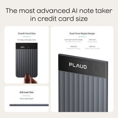 Цифровой диктофон PLAUD Note Pro - Black (PN0300-BL)